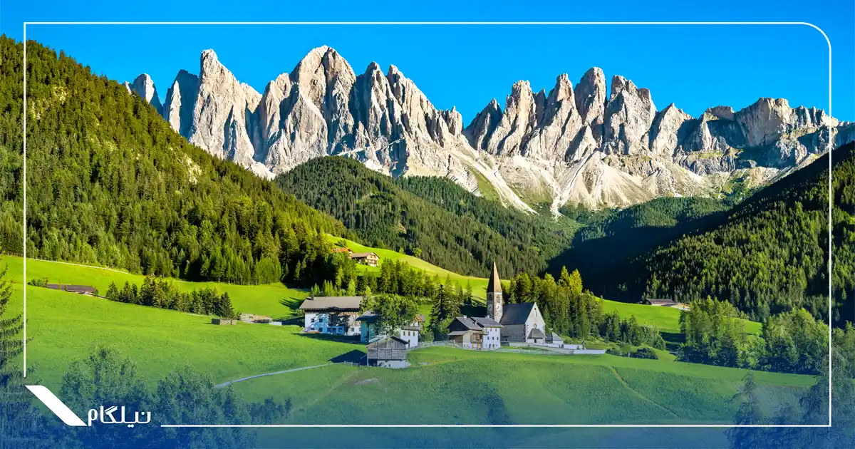 کوه ها و دریاچه های سوئیس