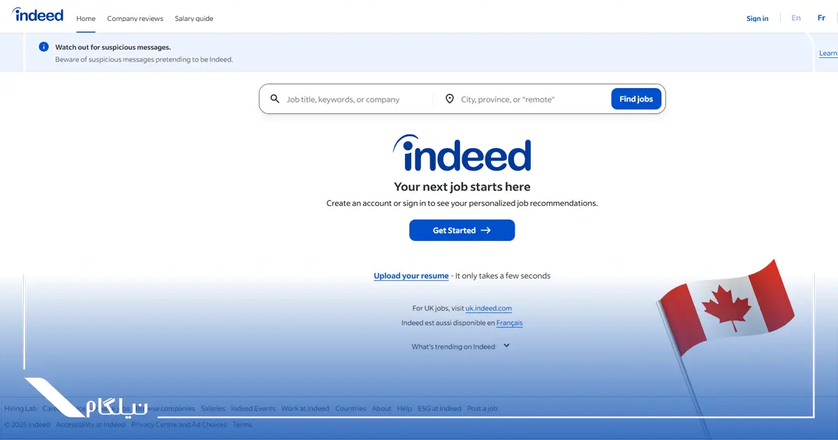 بهترین سایت های کاریابی کانادا