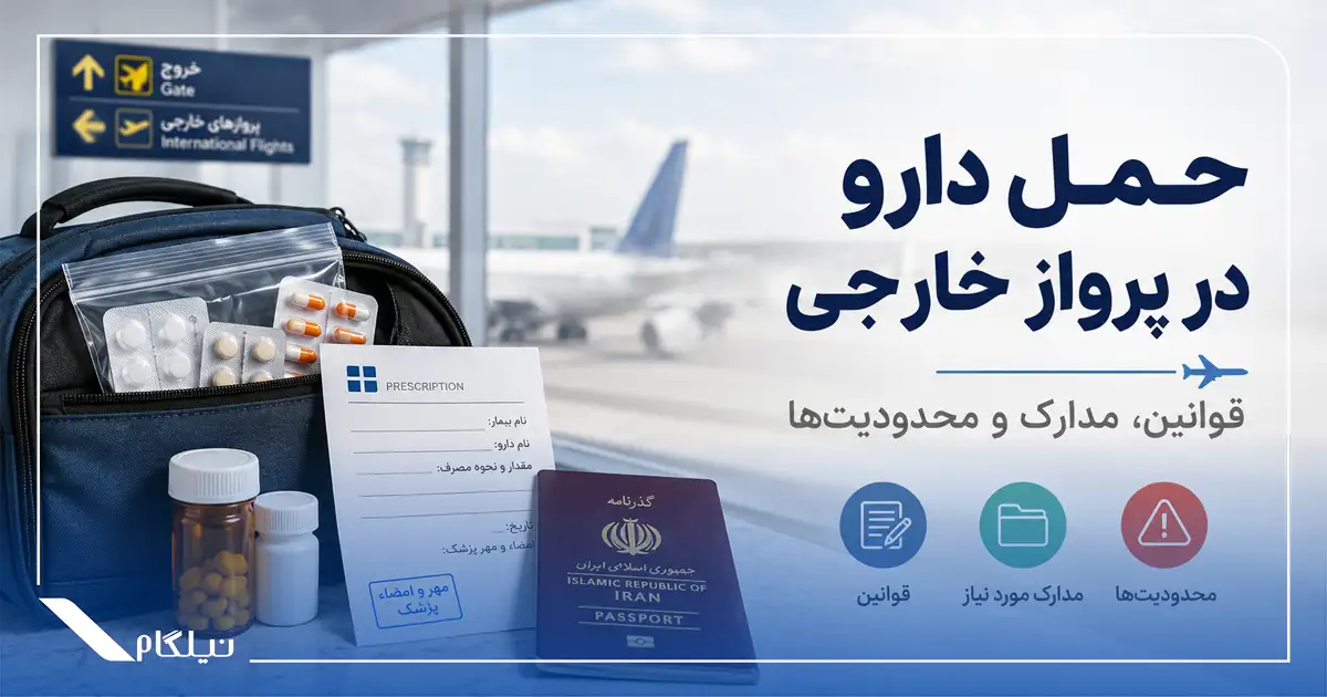 حمل دارو در پرواز خارجی