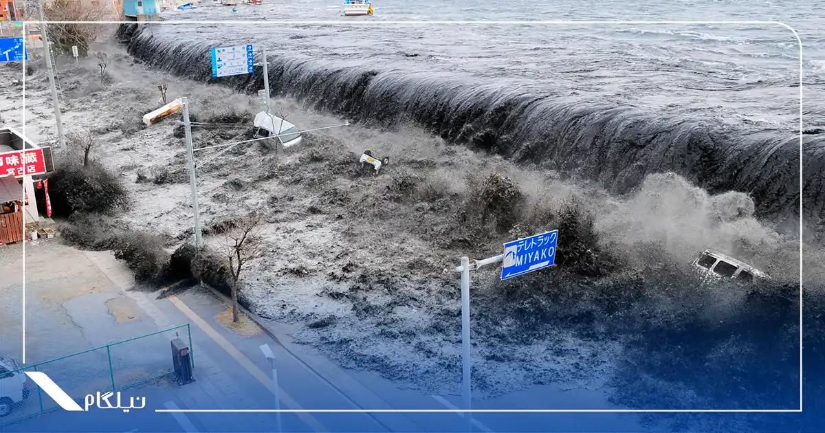 سونامی در ژاپن
