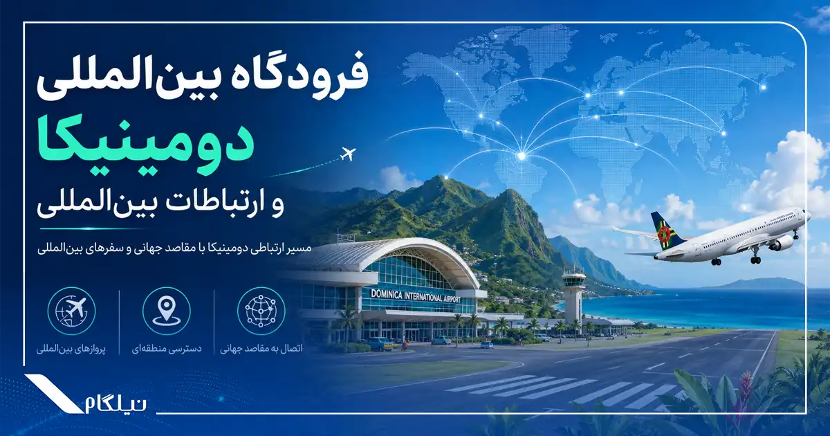 فرودگاه دومینیکا و ارتباطات بین‌المللی