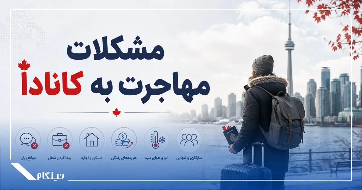 چالش های مهاجرت به کانادا