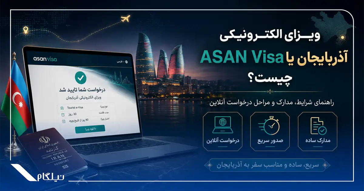 ویزای الکترونیکی آذربایجان یا ASAN Visa